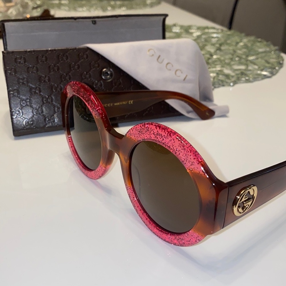 Gucci round sunglasses